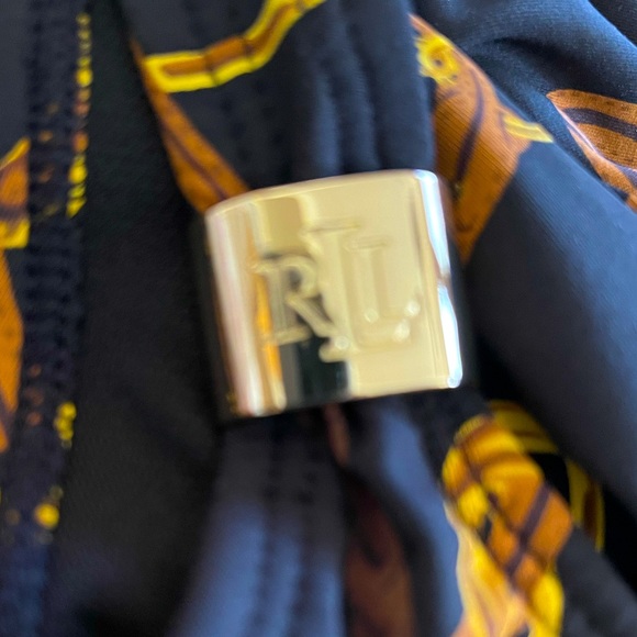 RALPH LAUREN Black Equestrian Horse Swimsuit NEW! - Picture 5 of 9